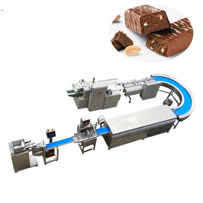P307チョコレート-機械0を作る上塗を施してあるフルーツ エネルギー蛋白質棒