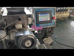 パパ スパイラル型クッキービスケット P170 自動包餡機 ダブル充填デモ